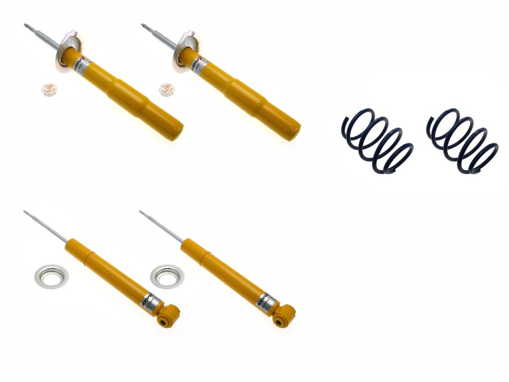 Jeu de 4 amortisseurs + ressorts (Kit suspension) KONI ref. 1140-2554